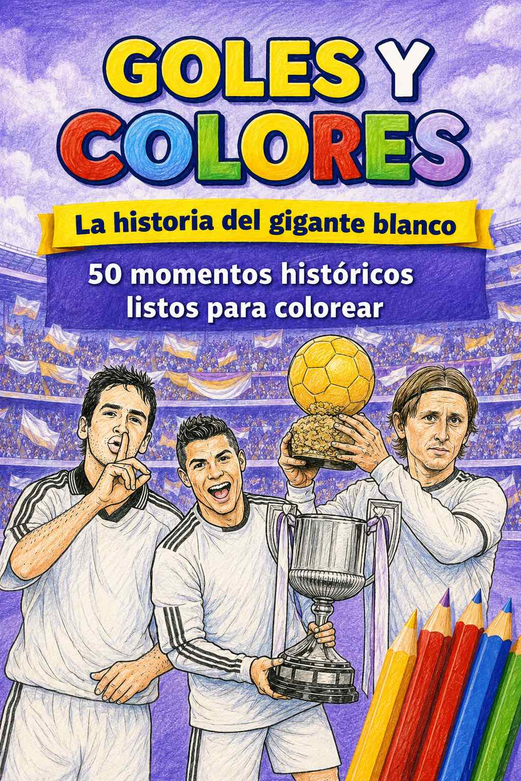 Libro Colorear Real Madrid